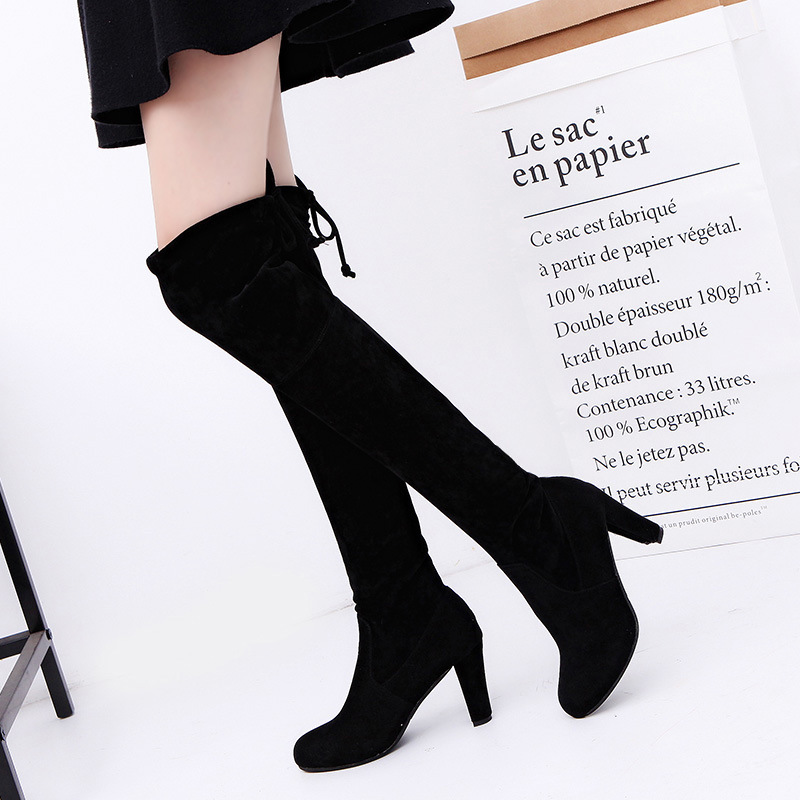 Knee High Sock Women - Stivali da donna Stivali sopra il