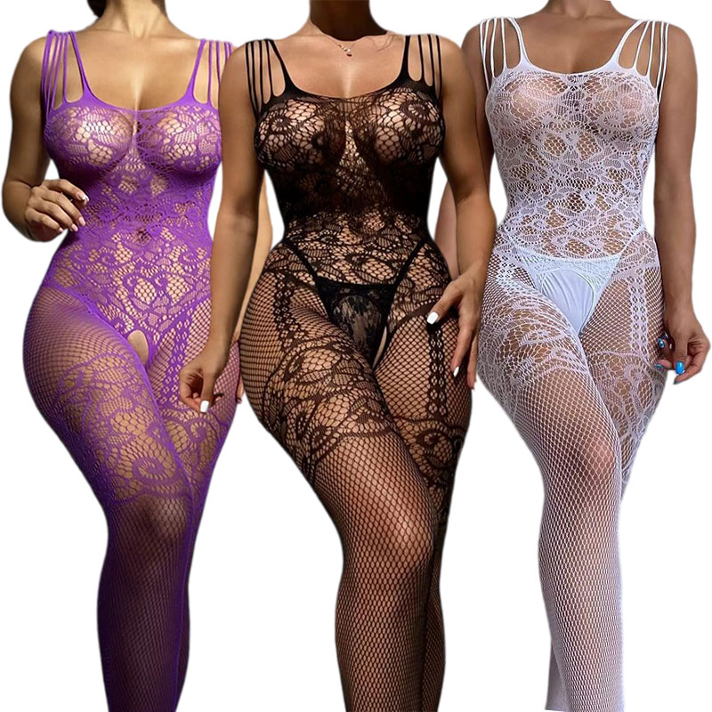 Fishnet Stocking Women - Lingerie Sexy da Donna, Body Intero