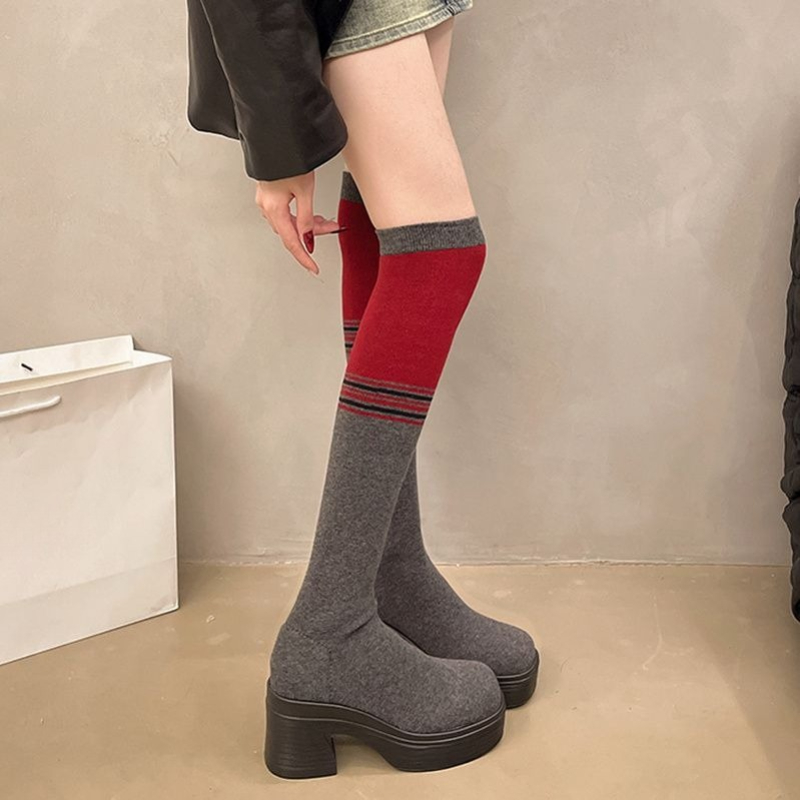 Knee High Sock Women - Stivali sopra il ginocchio da donna