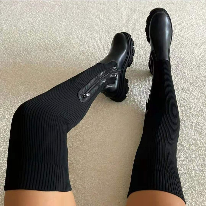 Knee High Sock Women - 2025 Scarpe invernali Calzini da donna