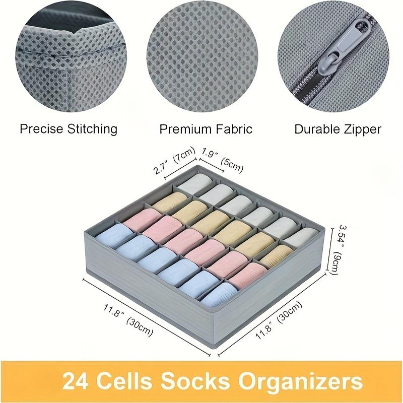 Organizzatore Pieghevole a 24  - Sock Organizer Tray recensione e prezzo