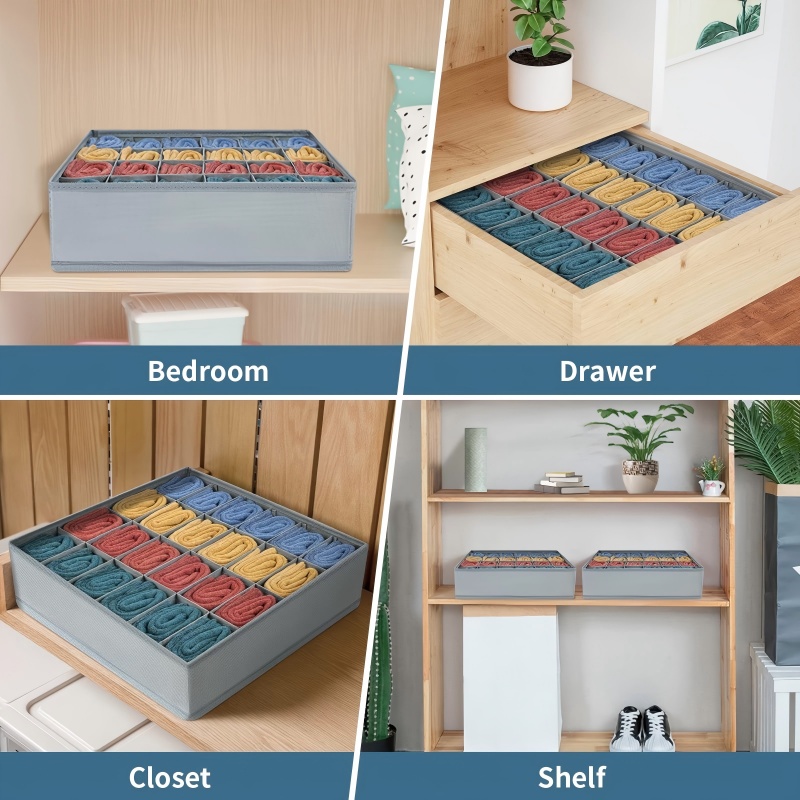 Organizzatore Pieghevole a 24  - Sock Organizer Tray recensione e prezzo