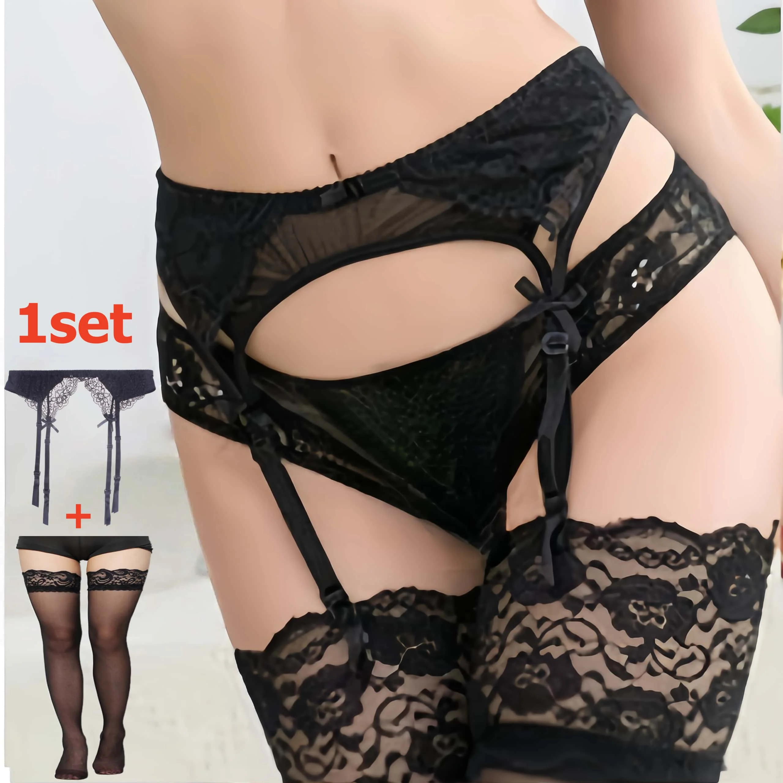 Set 2 Pezzi: Calze a Rete con  - Tights Pantyhose Sheer recensione e prezzo
